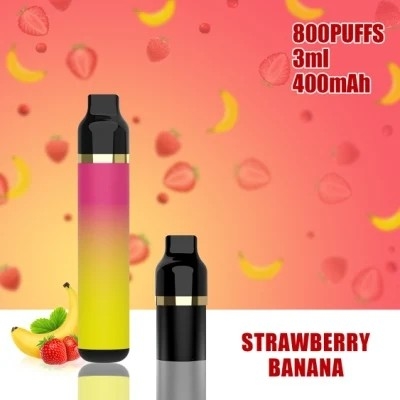 3ml 800 Puffs Replaceable Pod System Disposable 400Mah Electronic Cigarette