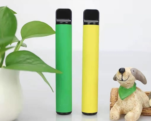 800 Puffs Aluminium Flavored Electronic Cigarette Vape Device 5% Nicotine