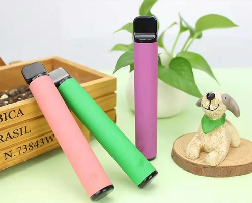 800 Puffs Aluminium Flavored Electronic Cigarette Vape Device 5% Nicotine