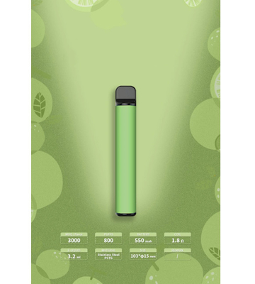 3.2ml E Liquid 800 Puffs Prefilled Disposable Vape Pen Nicotine Salt Pods