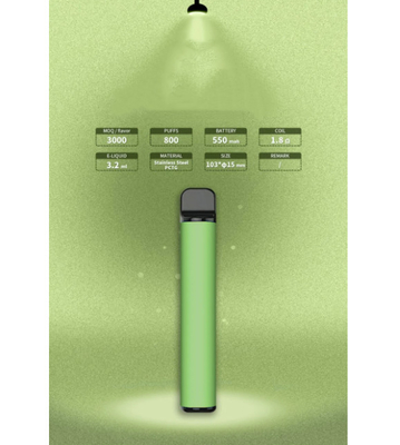 3.2ml E Liquid 800 Puffs Prefilled Disposable Vape Pen Nicotine Salt Pods