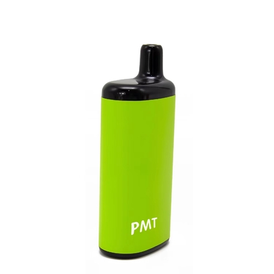 Green Yellow 950mAh Rechargeable E Cigarette Mesh Coil 3500 Puffs Vape Pen Bar