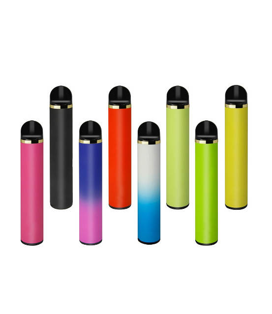 800 1600 2200 Puffs Portable Disposable Electronic Cigarette Pod Vape 5% Nic
